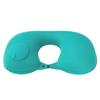 Portable Inflatable U-shaped Neck Pillow for Travel - Milk Silk Press-type for Car & Airplane