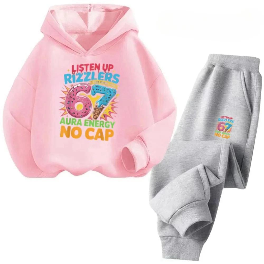 67 Offre Spéciale Tenue Pour Enfants 4-13Y 2 Pièces Dessin Animé Imprimé Coton Survêtement Remise Expédition Dans Le Monde Entie