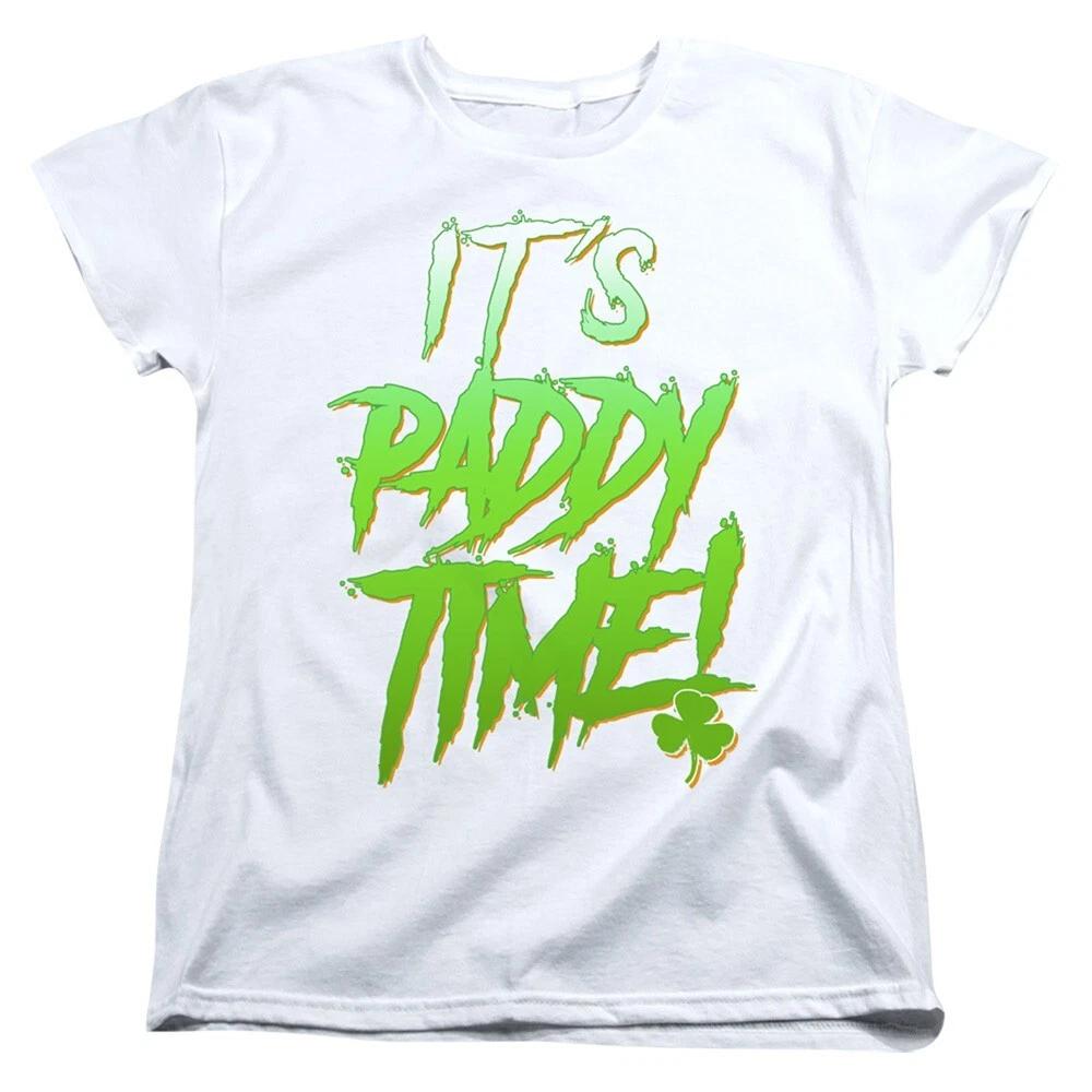St. Patrick s Day  It s Paddy Time  Women s T-Shirt XL