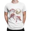 Three Capybara Moon Funny Capybara Meme Mystical Capybara Funny 100 Cotton TShirt capybara Tops Tees For Unisex