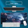 Extra Large Anime Esports Mouse Pad with Stitched Edges for Men and Women, Computer Desk Mat and Keyboard Pad