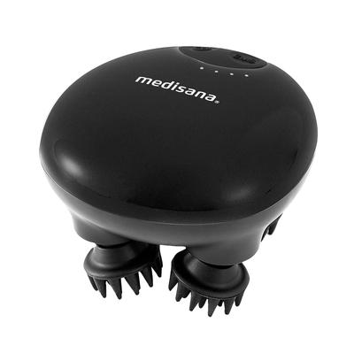 Medisana EMS Mini Hoofd Spa Elektrische Hoofdhuid Borstel Hoofdhuid Esthetiek Hoofdhuid Verzorging Rood LED Waterdicht IPX7 Shampooborstel Oplaadbaar Draadloos MR-H3