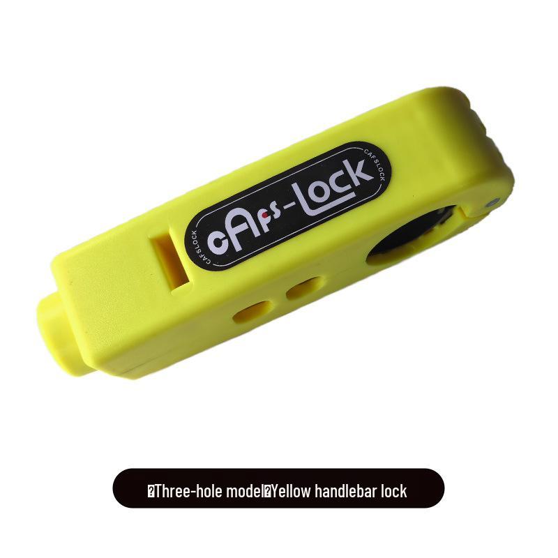 Portable Anti-theft Throttle Lock for Electric Bikes & Motorcycles: Secure Handlebar Brake Lever Lock