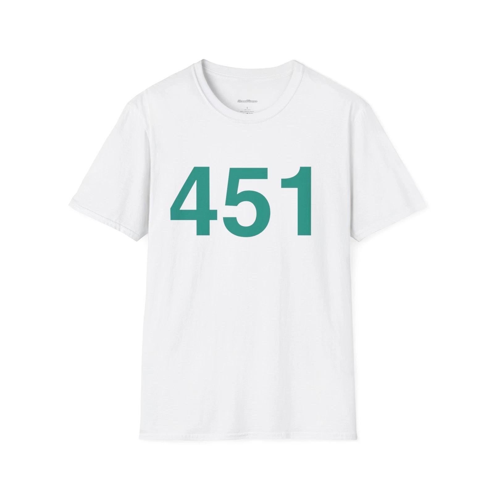 451 Player T-Shirt, Unisex Tee, Softstyle Top, Trendy T-Shirt 2XL