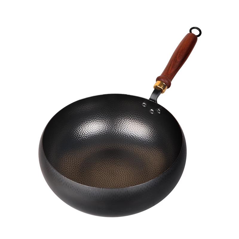 Wu Tuo Fine Iron Flat Bottom Wok