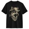 Unisex T Shirt GerUnisex Shepherd Cowboy Western Vintage TShirts Hip Hop Summer Tees Classic Cotton Clothing Plus Size