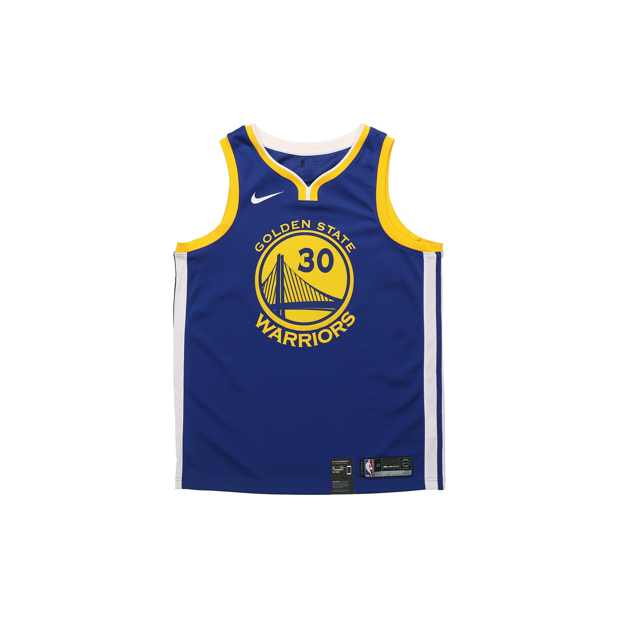 Nike Stephen Curry Golden State Warriors SW Blue Men s 864475-495 M