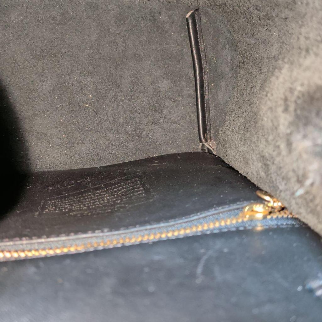 [Made in USA, Good Condition] OLD COACH Old Coach Backpack Leather Black