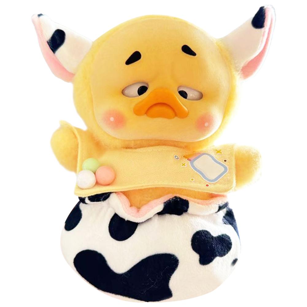 Upset Duck Plush Series Clothes Accessories Cute Doll Clothes Set Sweater Upset Duck Clothes Dress for 15-17cm Annoying Duck