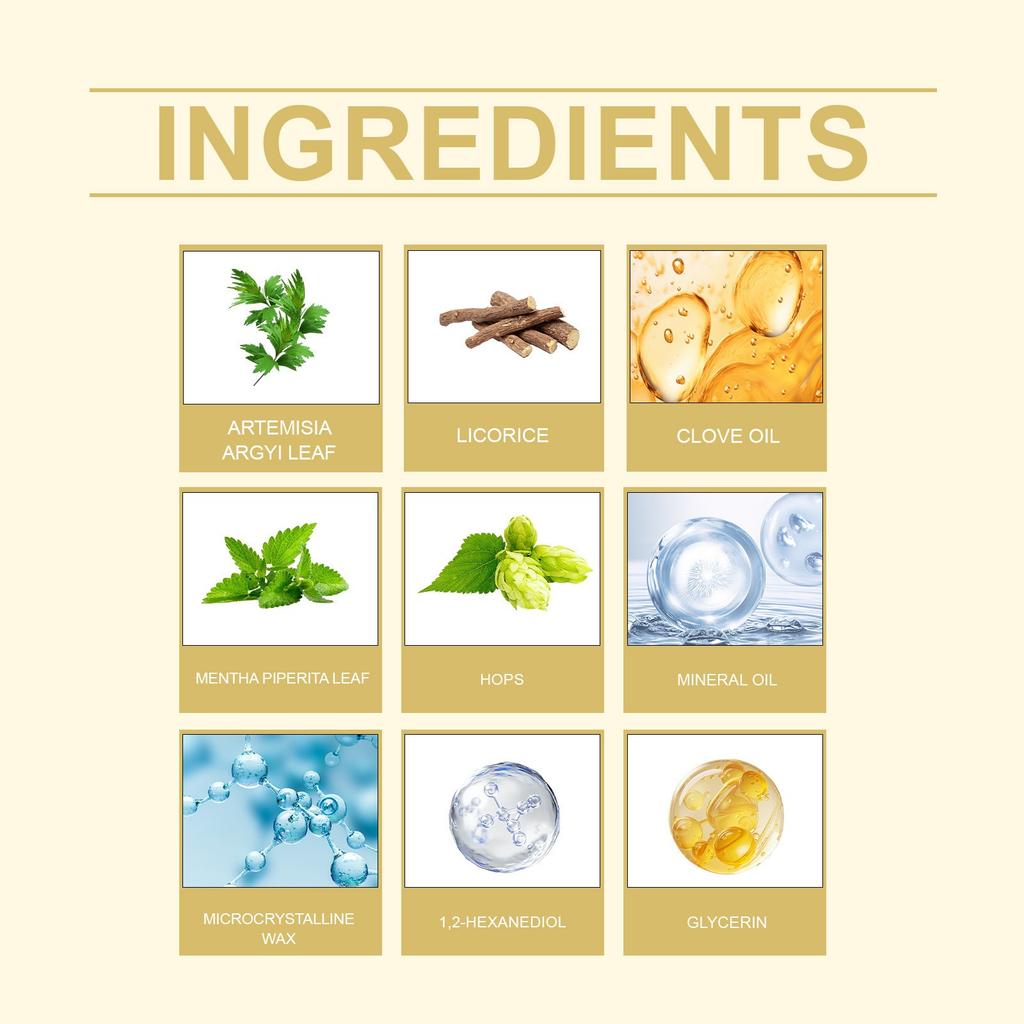 Pflanzliche Körperpflege-Pflaster für täglichen Komfort und Pflege, natürliche Frische und Portabilität