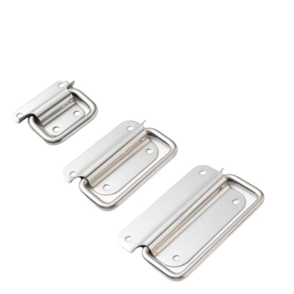 Folding Tool Box Handle Pull Case Handle Simple Cabinet Folding  Handle  Cupboard
