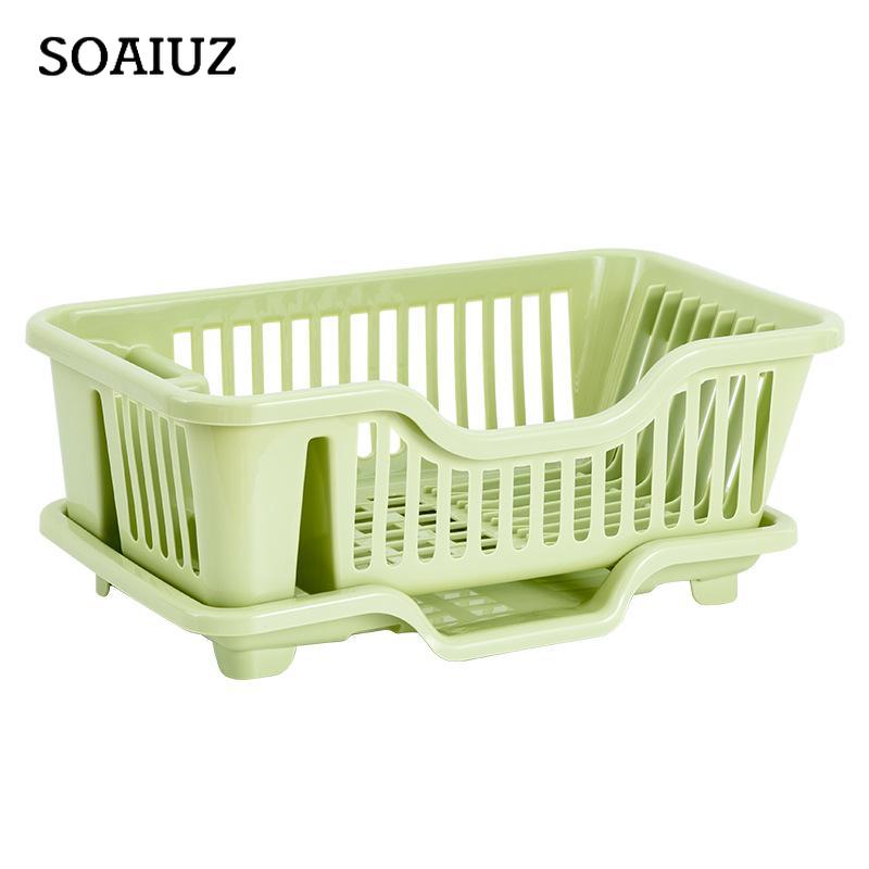 Abtropfgestell für Küchenutensilien, Abtropfgestell mit Abtropffläche, Arbeitsplatte, Geschirr-Organizer, Küchen-Aufbewahrungsregal für Werkzeuge