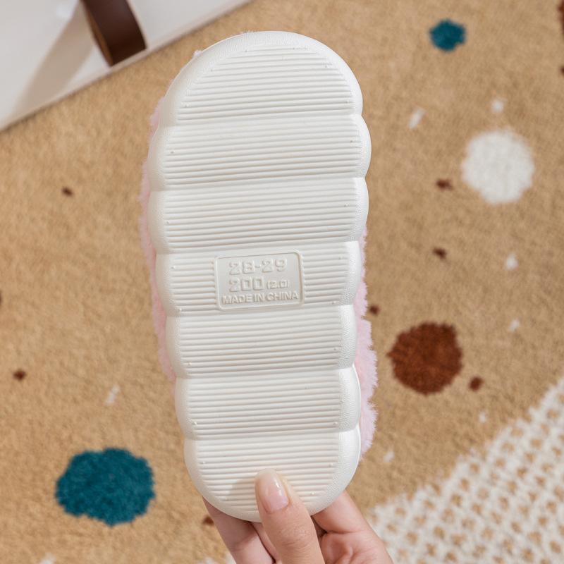 Pantuflas Child Slippers Winter New Cartoon Comfortable Girl Shoe Anti Slip Warm Home Cotton Shoe Cute Boys Shoe Slippers Woman