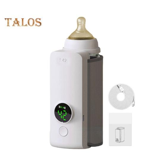 

Портативный подогреватель молока 6000 мАч, беспроводной подогреватель бутылочек, быстрый нагрев, сохранение тепла в течение 48 часов, интеллектуальный контроль температуры, удобная для путешествий детская бутылочка белый