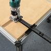 Router Bit Holder, Adjustable Woodworking Jig Tool, Professional Cabinet Hardware for
