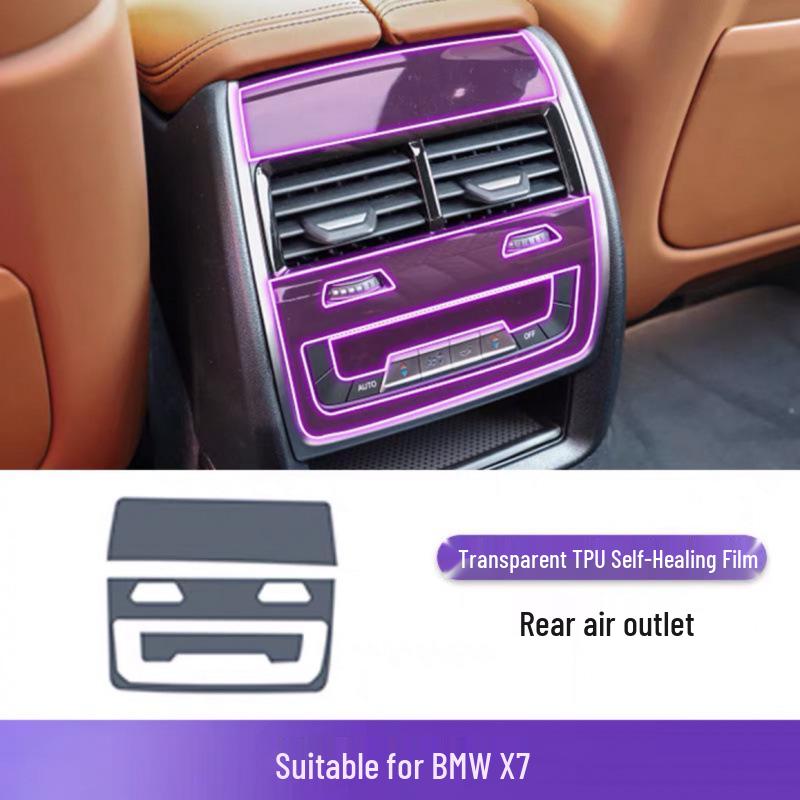 

BMW X7 (23-24) Transparent Gear Shift & Console Scratch Protection Film