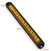 15 LEDs Car Truck Brake Stop Light Bar White Color 250 x 27.5 x 16mm Waterproof
