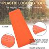 55Inch Tree Felling Wedge Chain Saw Fine Logging Supplies Cutting Wood Splitting Tree Cutting Wedge Spiked Logging Tool for Chainsaw for Home
