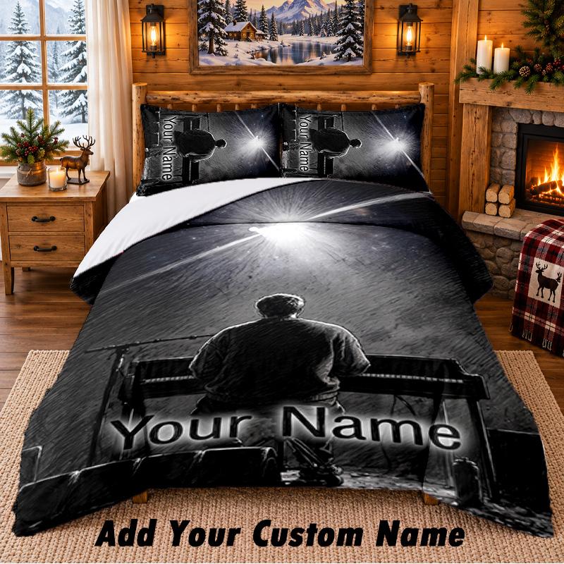 Alex Warren Custom Name 3Pcs Bedding Set 1 Bed Sheet 2 Pillowcases Bedroom Home Decor