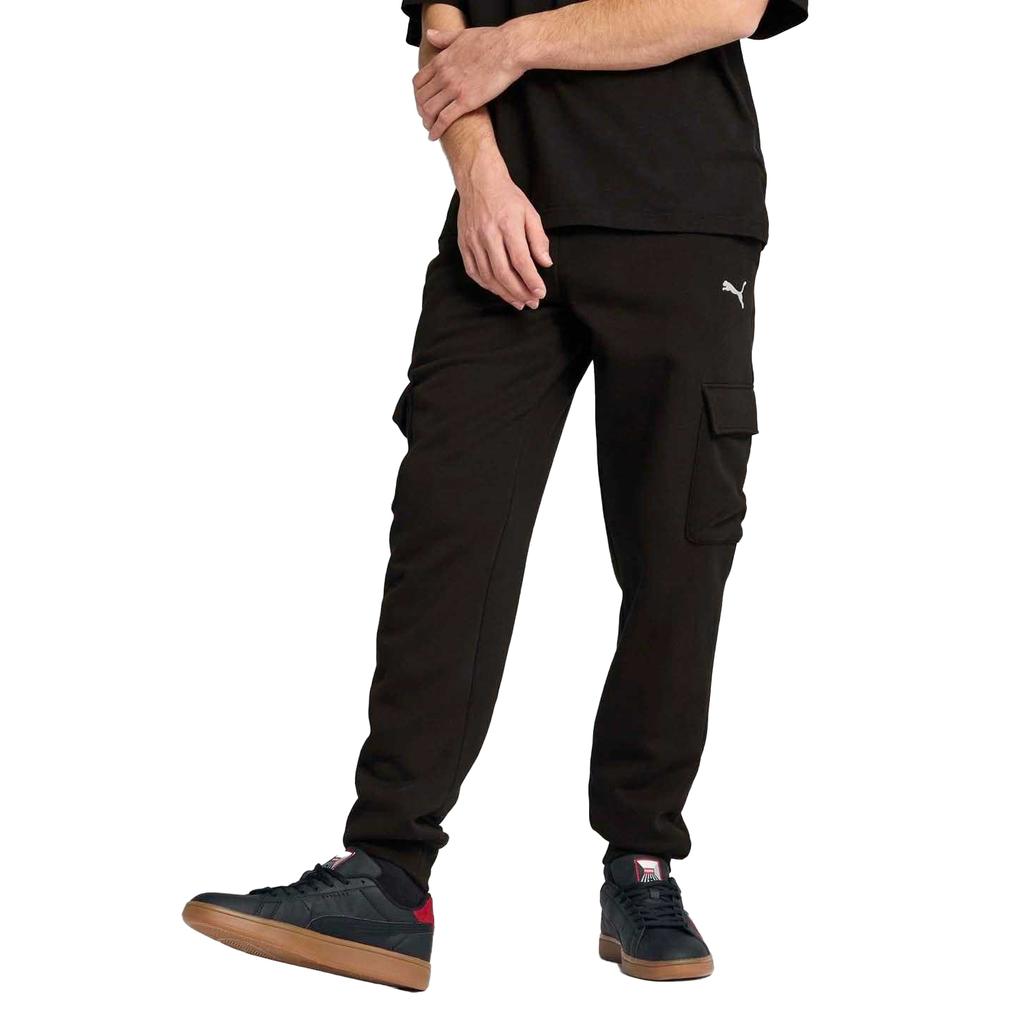 Puma Mens Fleece Small Logo Cargo Trousers