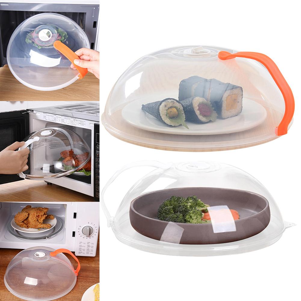 Przezroczysta osłona przeciw pryskaniu Osłona przeciw pryskaniu do mikrofalówki Plastik Saft 10 cali Osłona na talerz do mikrofalówki Osłona przeciw pryskaniu Pokrywka Pasuje do talerzy i misek