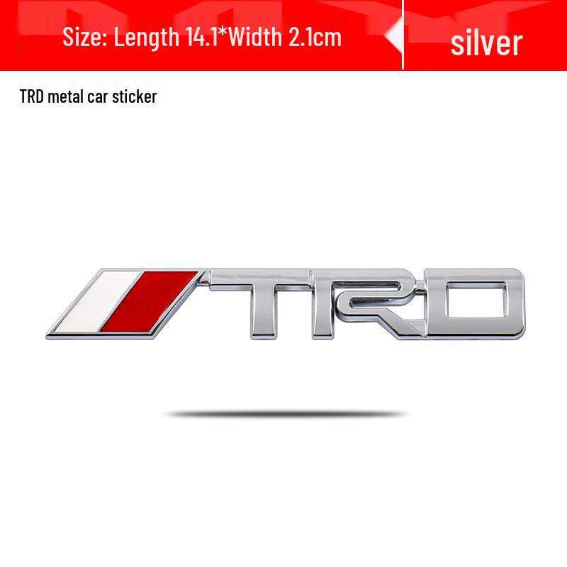 Toyota TRD Sport Metal Emblem Car Sticker