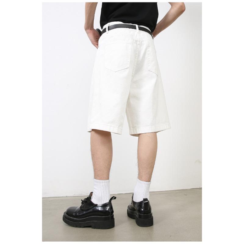 Denim Shorts Men's Summer Five-point Pants Loose Casual Pants