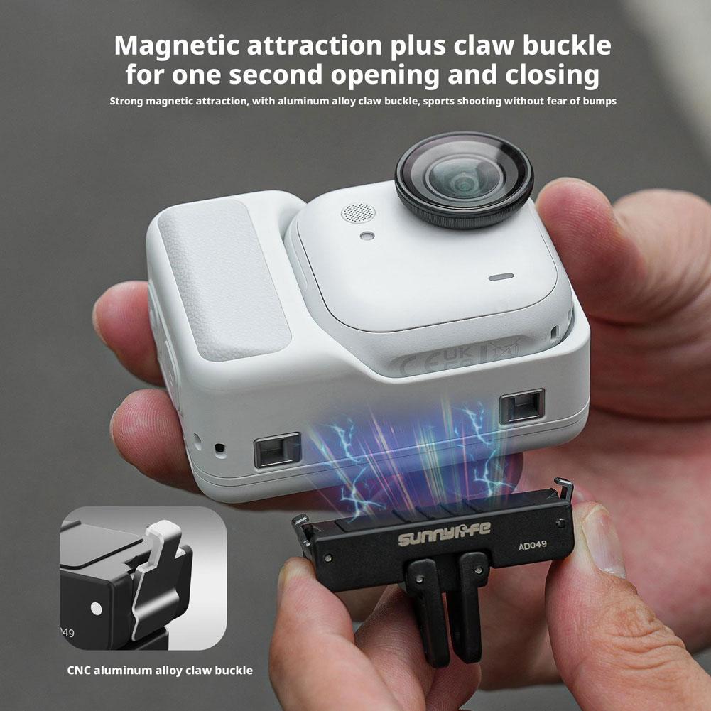 NEW Magnetic Quick Release Mount For Insta360 Go Ultra Extension Mount Adapter Holder Bracket for Insta 360 Go Ultra Accessories