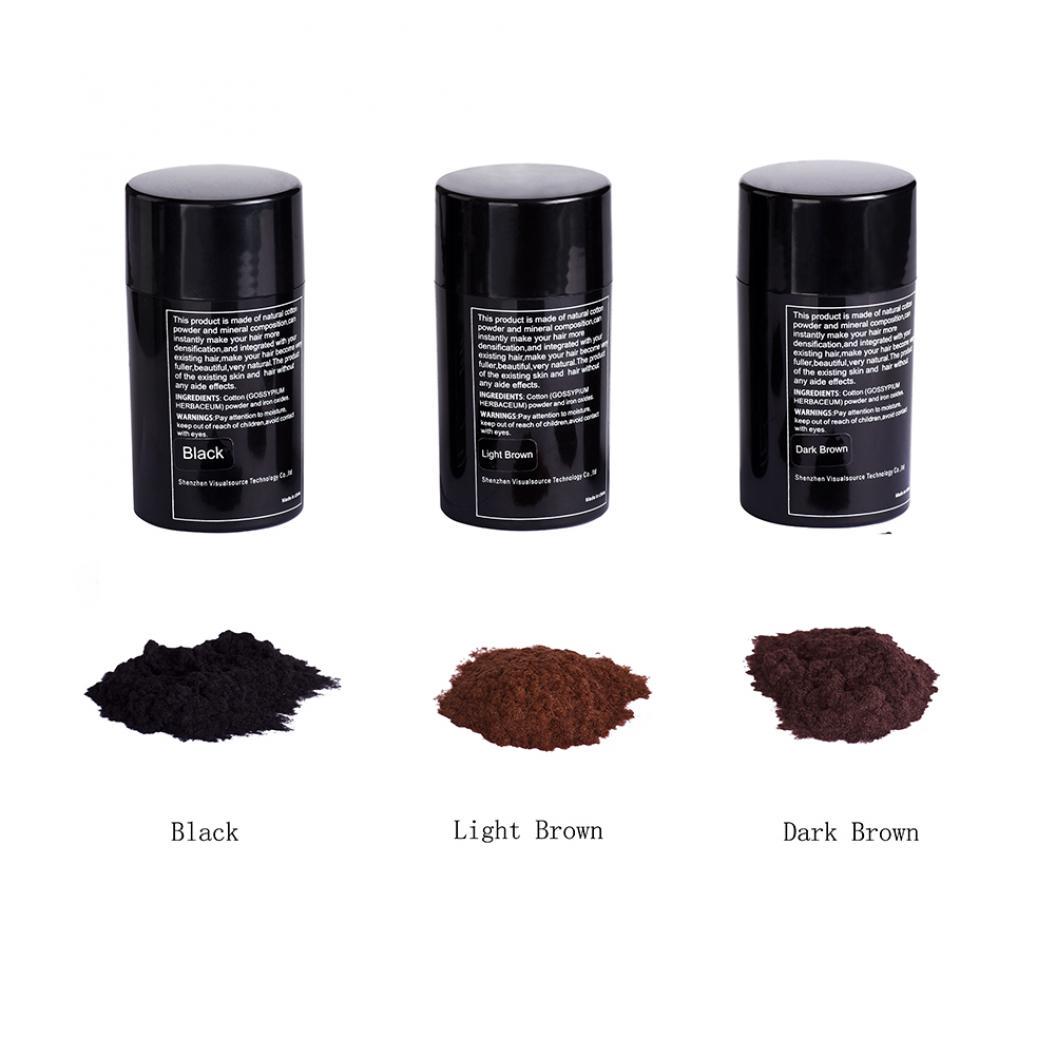 

Новые волокна для создания волос Мгновенно утолщающиеся решения для выпадения волос Консилер Пудровые парики