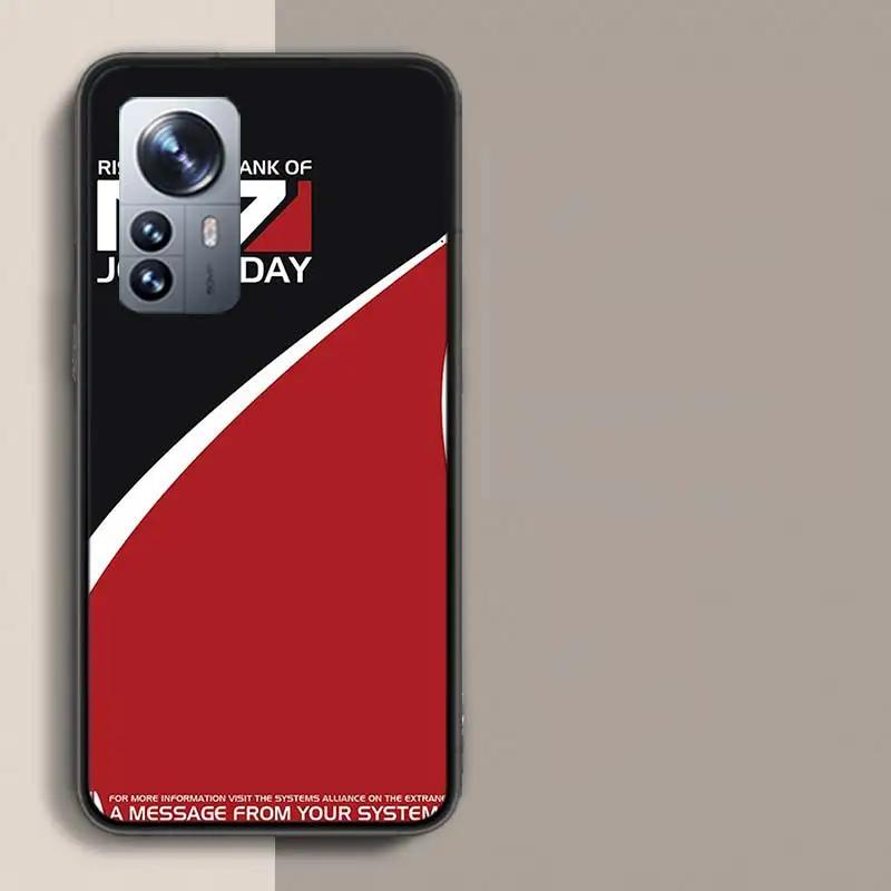 N7 Mass Effect Phone Case For Xiaomi Poco X3 NFC X4 GT M3 M4 M5 M5S X7 X6 X5 F6 Pro F5 F4 Mi F3 F2 Cover TPU Capa Coque Clear Pa