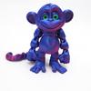 Stampa 3D Scimmia Artigianato Figura Multi-articolato Mobile Divertente Astratto Per Casa Scrivania Decorazione Statua Animali Bambini Regalo Unico