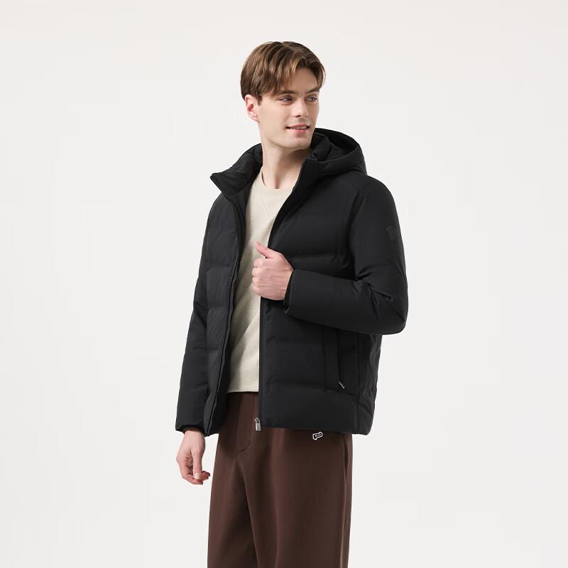 Men's Detachable Hood Down Jacket