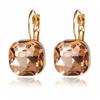 Brincos Exquisitos com Pedras de Cristal Brilhantes