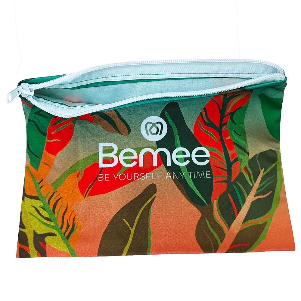 Waterproof Single Pocket Reusable Wet Diaper & Sanitary Napkin Bag