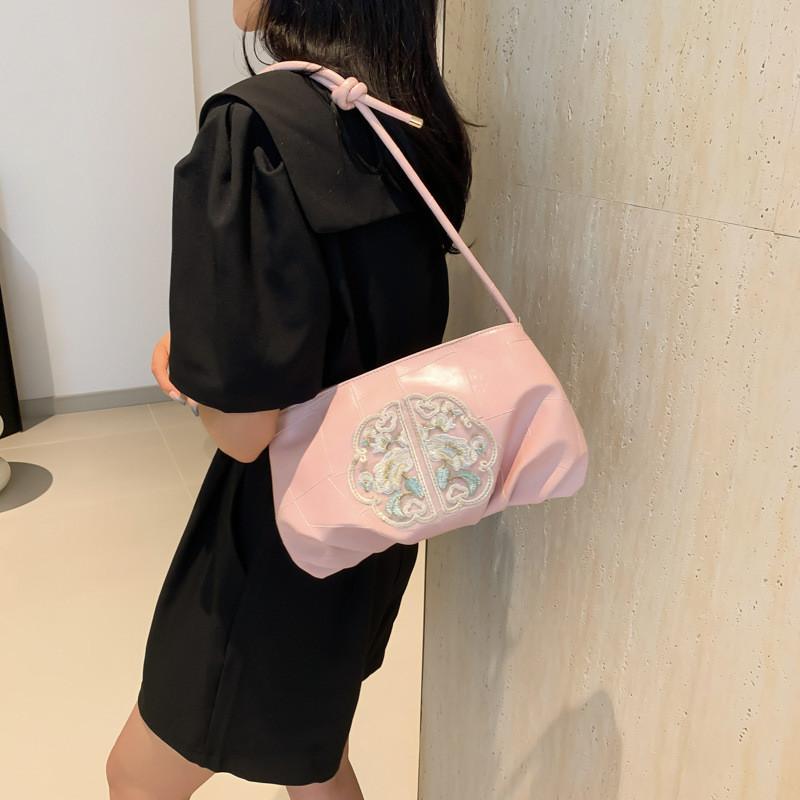 Stilvolle 2024 Frühling Sommer Neue Schulter Crossbody Tasche Für Trendige Frauen In Weiß Und Schwarz