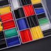 530/800Pcs Heat Shrink Tube Set Insulation Sleeving Wire Shrink Wrap for Wire Repairs Soldering Automotive Wiring