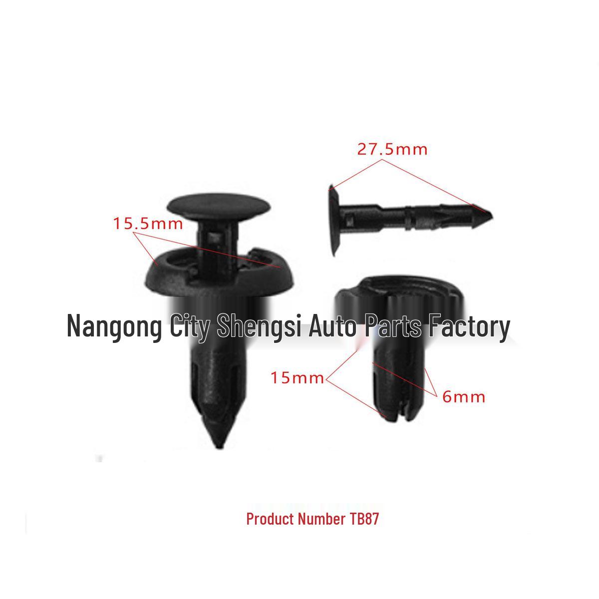 

Honda & Toyota Car Bumper Trim Clips & Engine Guard Fasteners 10000 Units