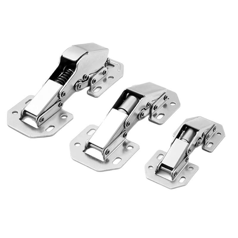 Zlevněné skládací skříňové panty s tlumením bez vrtání