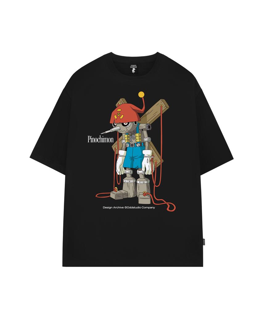 ODDSTUDIO [Digimon Adventure] Pinochimon Overfit T-Shirt - 2 Colors