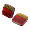 Square Trailer Lights Kit Wireless IP65 Waterproof Magnetic Trail Lights Red Yellow DC5V