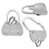 Bag Shape Design Folding Handbag Purse Bag Cloth Hanger Durable Table Hook Racks