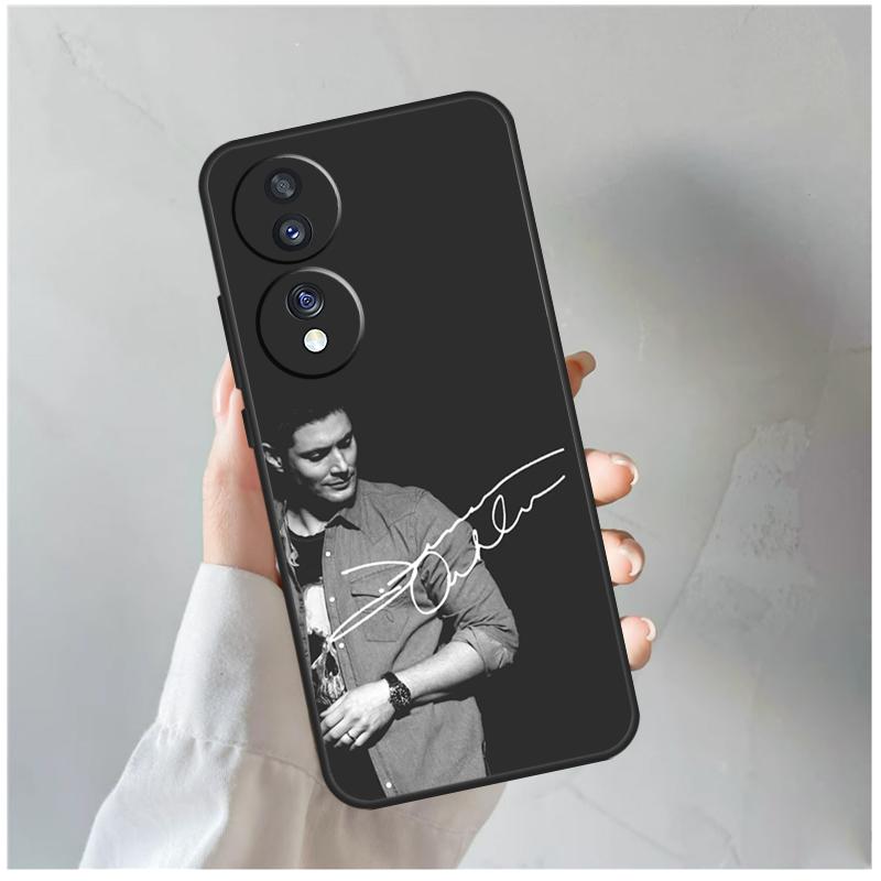 Supernatural Jensen Ackles For Honor Magic 5 6 7 8 Pro Case For Honor 200 400 Lite 50 70 90 X8c X8b X9a X9b X9c X9d Win