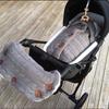 Velvet-Lined Knitted Baby Stroller Sleep Sack