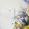 Hobonichi Whiteboard-Kalender 2025, Wandbehang in voller Größe