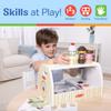 Melissa Doug Wooden Toy Ice Cream Shop Pretend Play Set & (Authentic Product, 9286)
