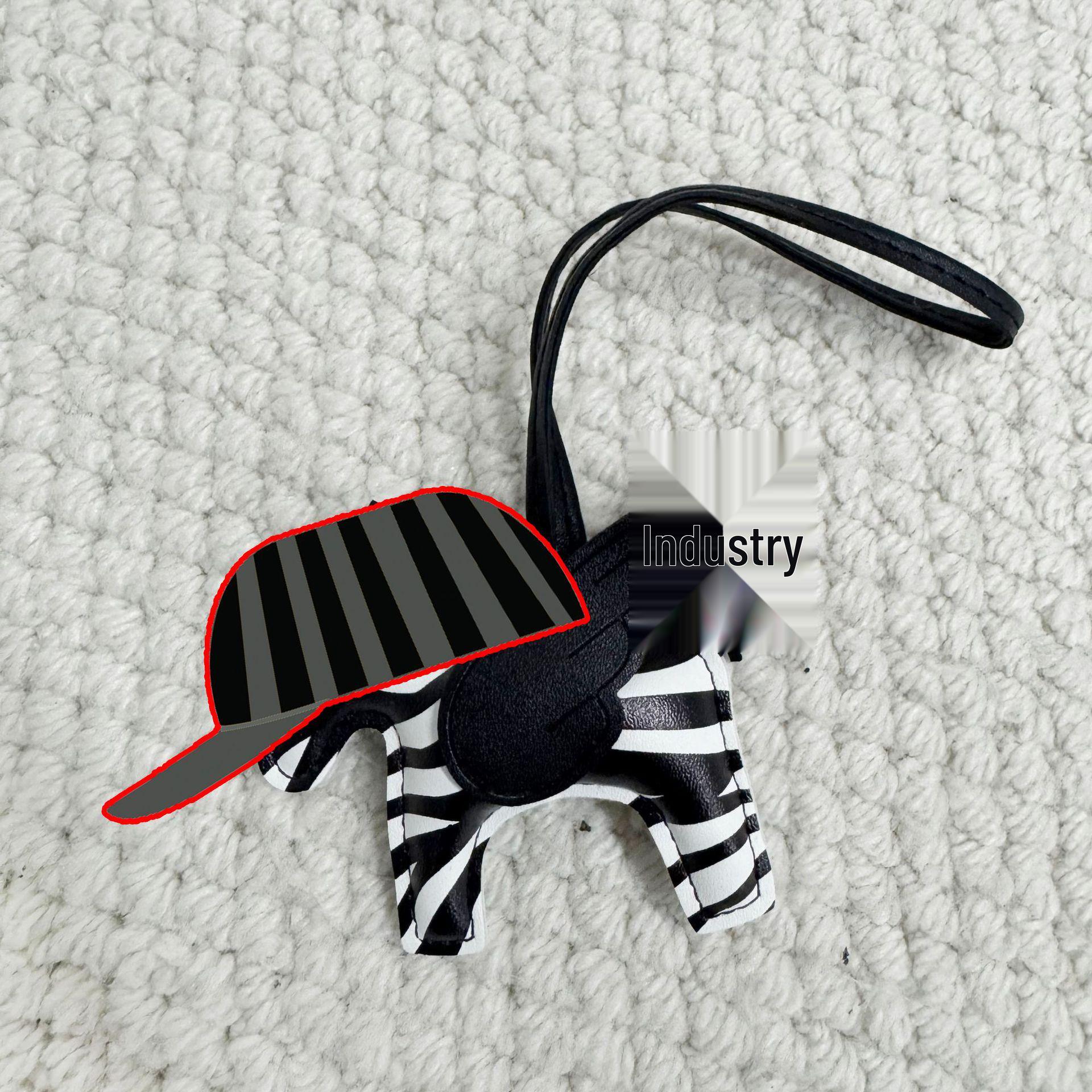 

Colorful PU Little Horse Tassel Keychain: Pegasus Bag Charm & Exquisite Gift Accessory