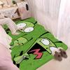 I-Invader Z-Zim Cartoon Floor Mat Nordic Style Home Doormat Bathroom-Toilet Mats Bedroom Hotel Decor Mat