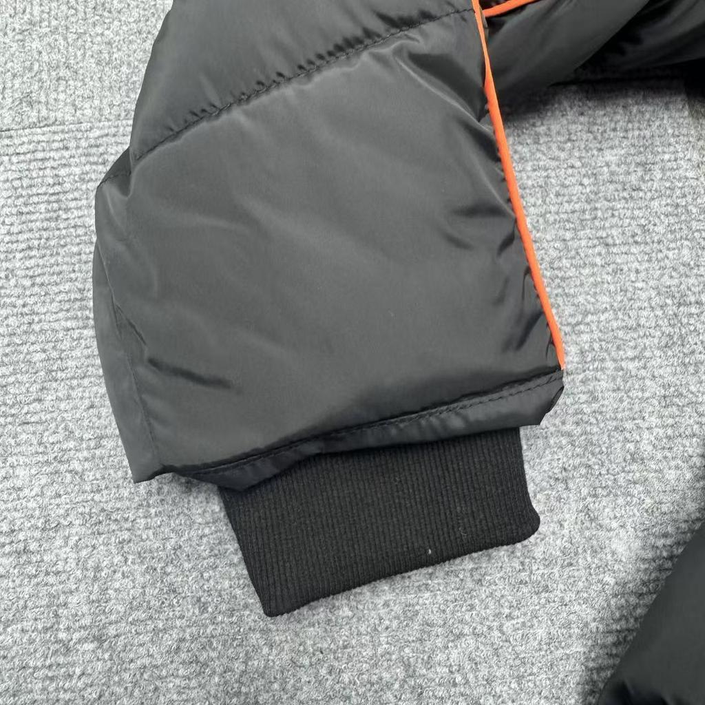 Trapstar Men's Winter Embroidered Hooded Down Jacket - American Street Hip Hop Style