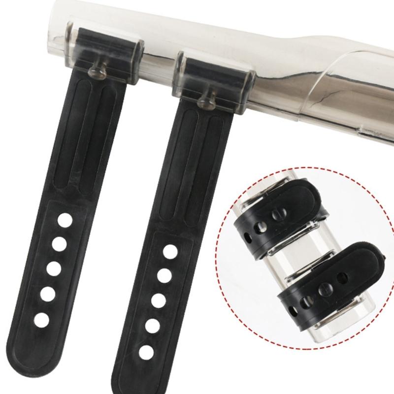 Fishing Rod Guide Protections Cover Fishing Rod Tip Cover with Fixing Belt Rod Top Hat Protector Fishing Rod Accessories