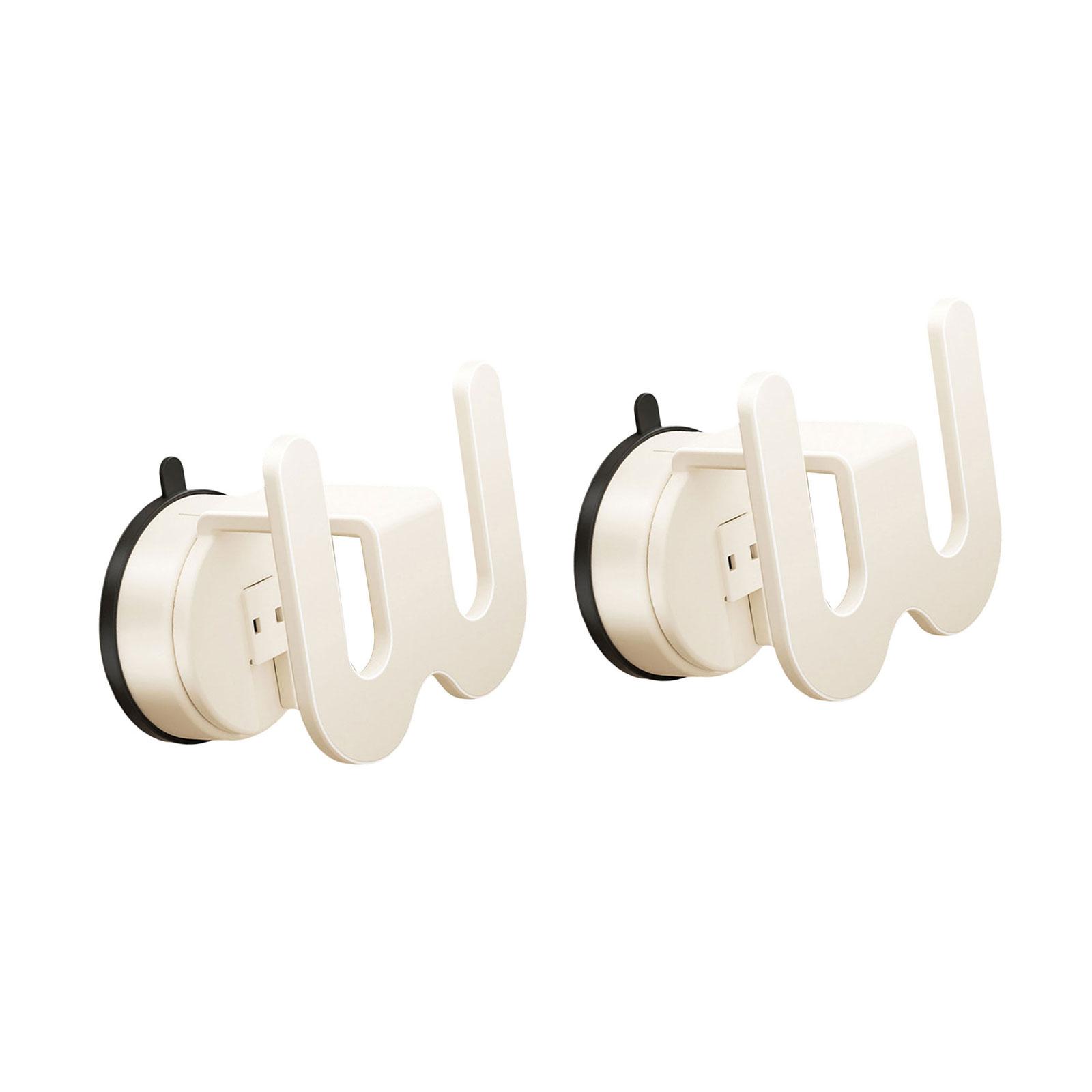 Прочный держатель для тапочек на присоске Простая установка Стойка для тапочек на присоске Элегантная подставка для обуви для ванных комнат B2 980₽